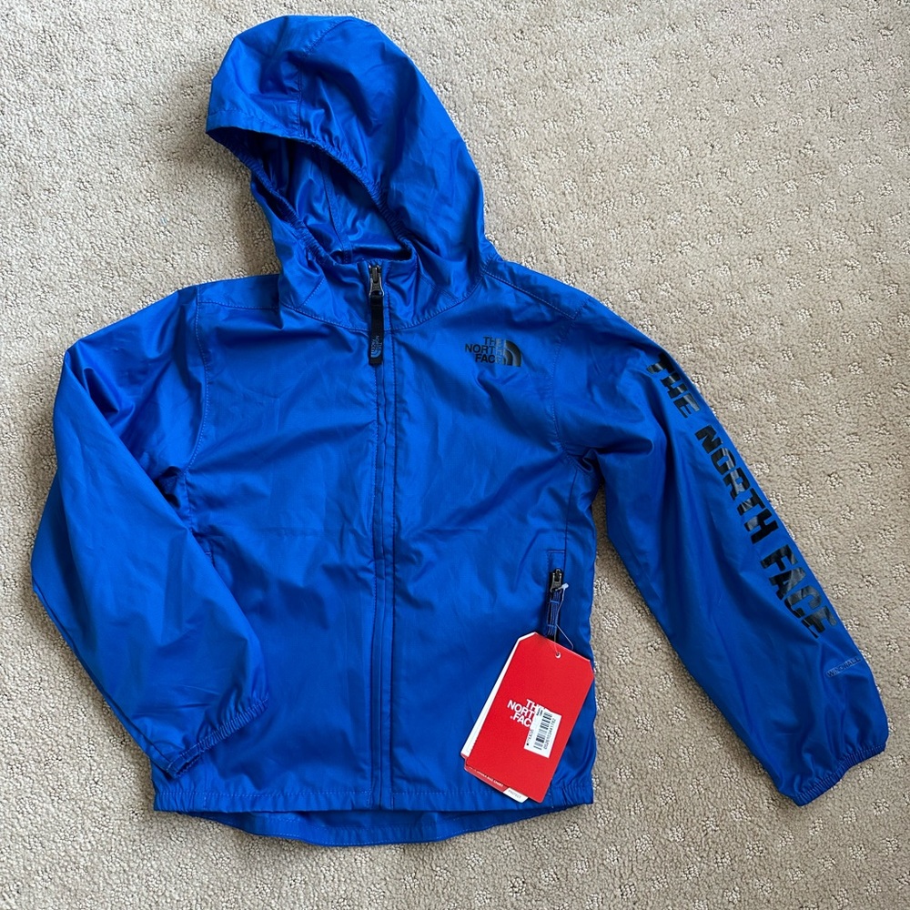 Brand new with tags the north face boy windbreaker xxs